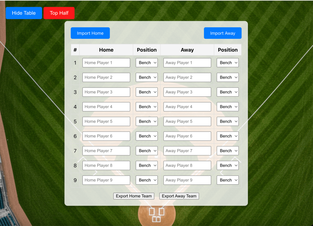 Created my first app – Baseball Announcer&nbsp;Assistant